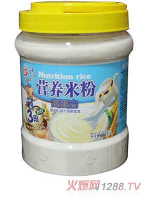 高鷹高蛋白營(yíng)養(yǎng)米粉3段