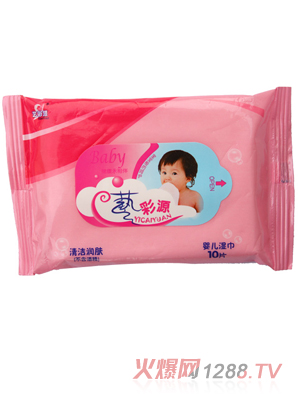 藝彩源清潔潤(rùn)膚嬰兒濕巾