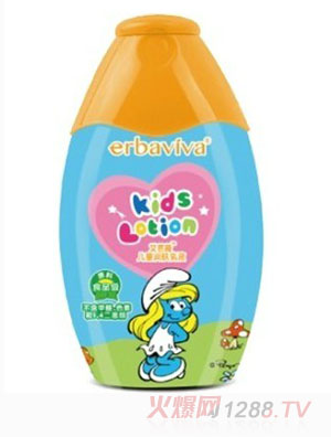 藍精靈兒童潤膚乳液（繽紛水果）