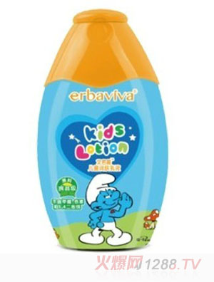 藍精靈兒童潤膚乳液（水果牛奶）