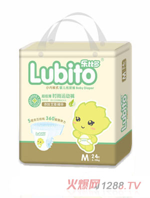 樂(lè)比多拉拉褲M碼24片