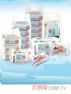 幼柔洋甘菊手口嬰兒濕巾