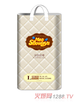 Menshowlays親膚極薄嬰兒紙尿褲L碼