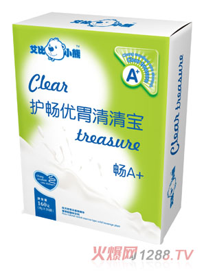 艾比小熊護暢優(yōu)胃清清寶盒裝