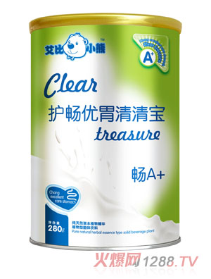 艾比小熊護暢優(yōu)胃清清寶聽裝