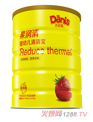 達尼斯果潤清草莓味