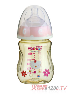 Ω��˼�ۼt����PPSU��ƿ�pɫ�o����(180ml)