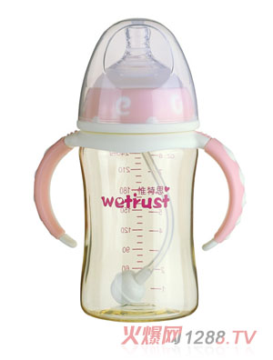 Ω��˼�ۼt�˿�PPSU��ƿ�pɫϵ��(240ml)