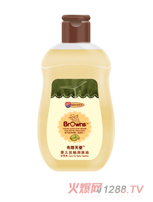 布朗天使嬰兒撫觸潤(rùn)膚油（亞麻籽）110ml