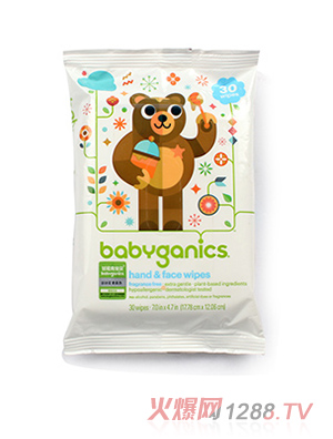 甘尼克寶貝手臉清潔濕巾 無(wú)香