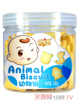 澳美琪動(dòng)物餅干牛奶味