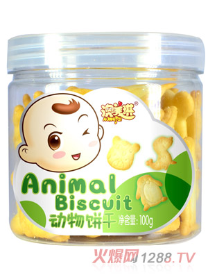 澳美琪動(dòng)物餅干椰子味
