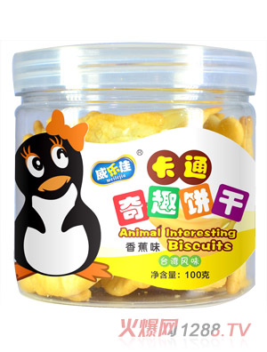 威樂佳動(dòng)物餅干香蕉味