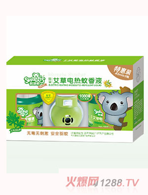 樹(shù)袋熊嬰兒艾草電熱蚊香液