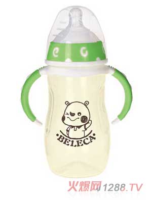貝樂(lè)嘉PPSU小熊奶瓶240ML（綠色）