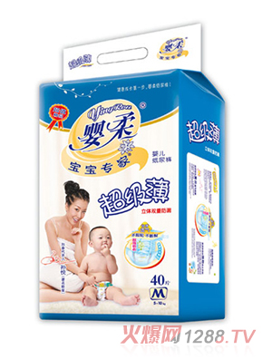 寶寶專家超級薄嬰兒紙尿褲M碼40片