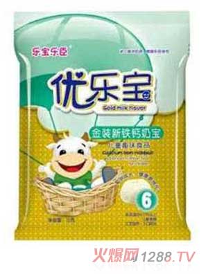 優(yōu)樂寶金裝鈣鐵鋅奶寶