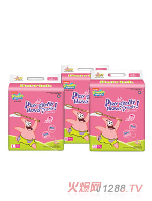 海綿寶寶隨意動拉拉褲