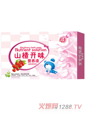 愛(ài)其壹山楂開(kāi)胃營(yíng)養(yǎng)液