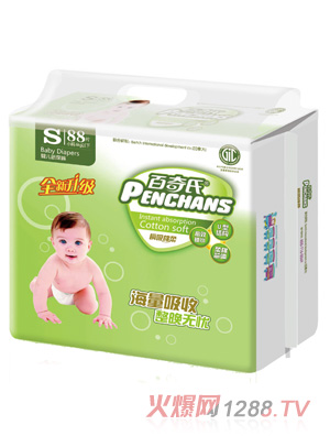 百奇氏特大包裝瞬吸棉柔升級(jí)版S88