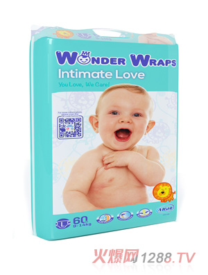 妙然寶貝嬰兒紙尿褲L碼60片