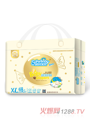 超級寶貝白金版熟睡裝紙尿褲