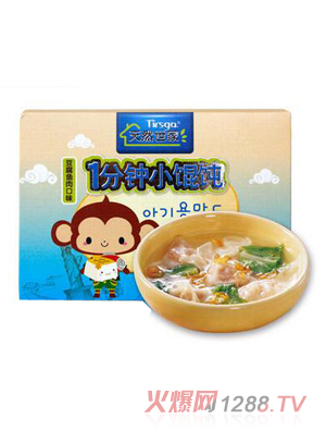 天然世家魚肉豆腐1分鐘小餛飩