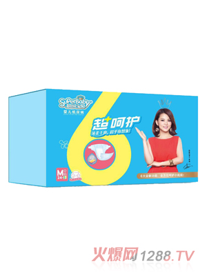 超級寶貝超呵護嬰兒紙尿褲M碼24片