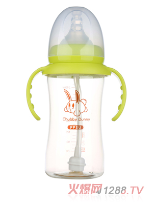 �����PPSU���ڏ����J���ԄӰ�����ƿ240ML��ɫ