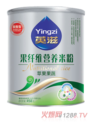 英滋果纖維蘋果果蔬營養(yǎng)米粉