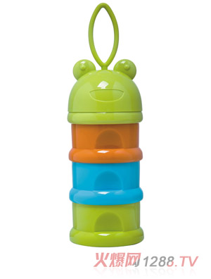 小孩國便攜三層獨(dú)立奶粉盒