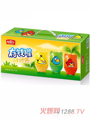 聰聰牛存錢(qián)罐箱裝