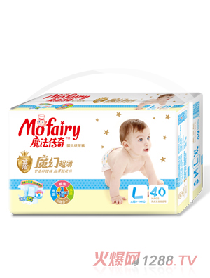 魔法傳奇魔幻超薄紙尿褲L40片