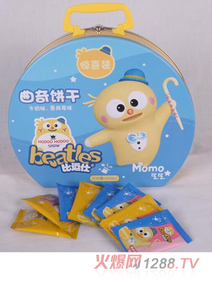 比逗仕牛奶、蔓越莓味曲奇餅干