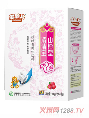 金靚兒天尊系列山楂型清清寶獨立條盒裝