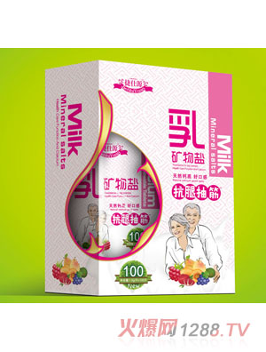 捷仕源抗腿抽筋-鈣咀嚼片