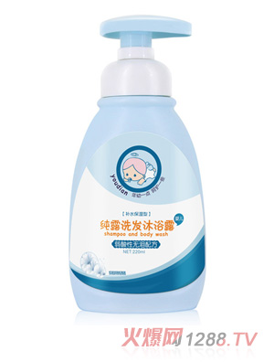 幼點純露洗發(fā)沐浴露220ml