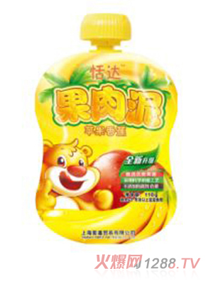 恬達果肉泥-蘋果香蕉