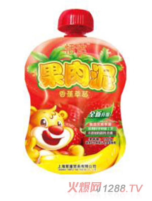 恬達果肉泥-香蕉草莓