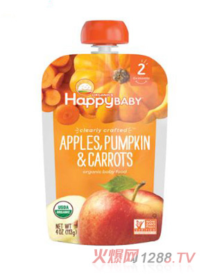 禧貝蘋(píng)果南瓜胡蘿卜泥