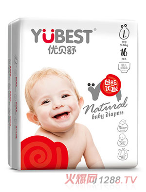 優(yōu)貝舒超薄透氣紙尿褲L16