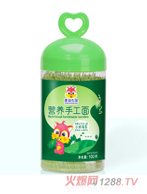 善迪松鼠營(yíng)養(yǎng)手工面-小米海苔