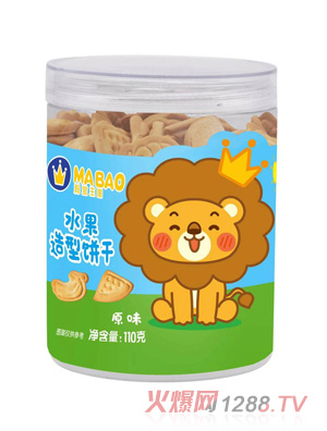 媽寶王國水果造型餅干 原味