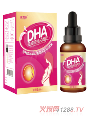 蘊(yùn)嘉樂(lè)DHA藻油核桃油滴飲
