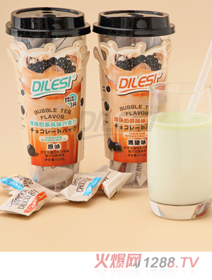 迪樂斯珍珠奶茶風味巧克力