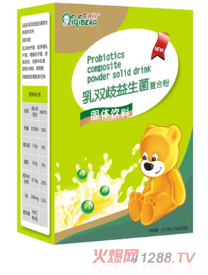 奇奇熊乳雙歧益生菌