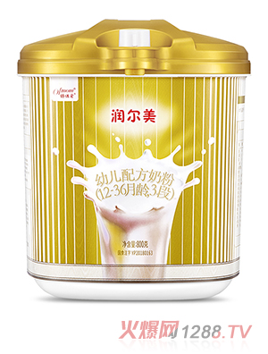 Ofmom媽咪愛潤爾美幼兒配方奶粉3段