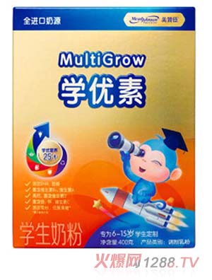 美贊臣學優(yōu)素學生奶粉