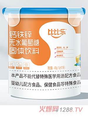 比比樂鈣鐵鋅無水葡萄糖