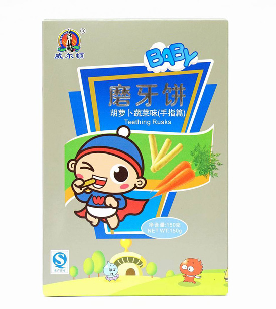 威爾頓胡蘿卜蔬菜味磨牙餅